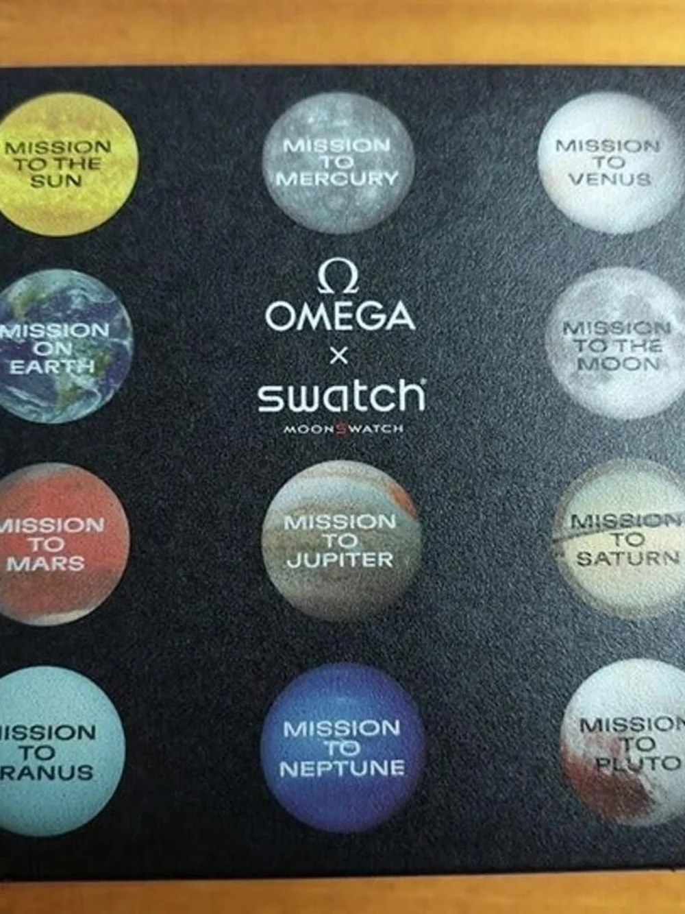 Swatch x omega moonswatch speedmaster Mission to Neptune